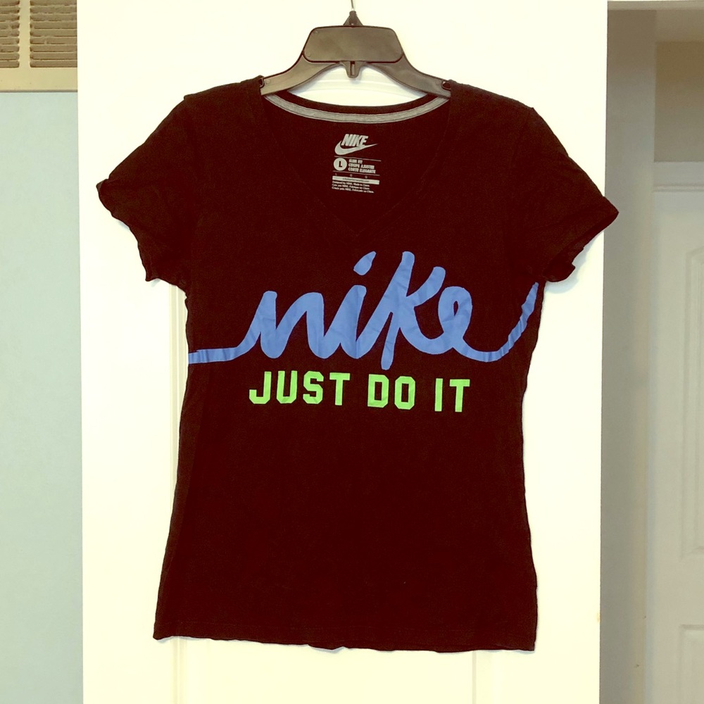 Nike slim fit athletic shirt